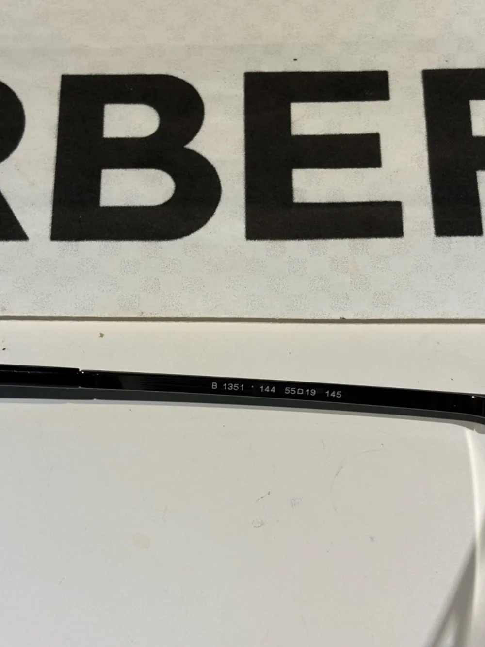 New Burberry Fairway BE1351 1144 Gunmetal Eyeglasses  Ruthenium/Platinum Metal - Picture 10 of 13